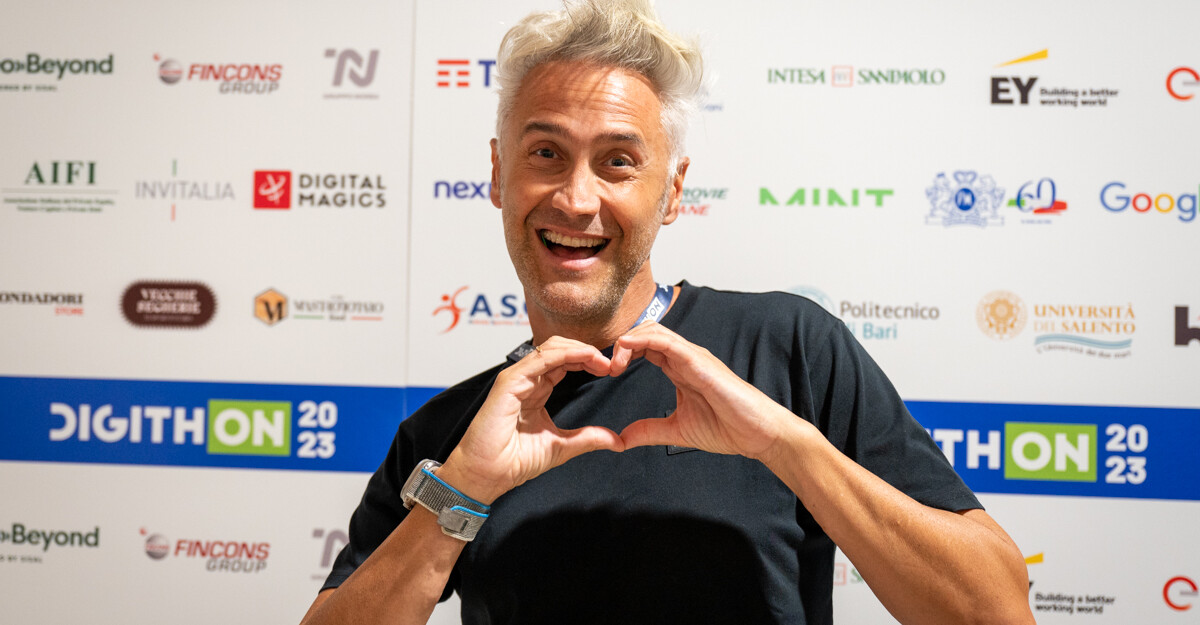 A Digithon 2023 il prof. Vincenzo Schettini