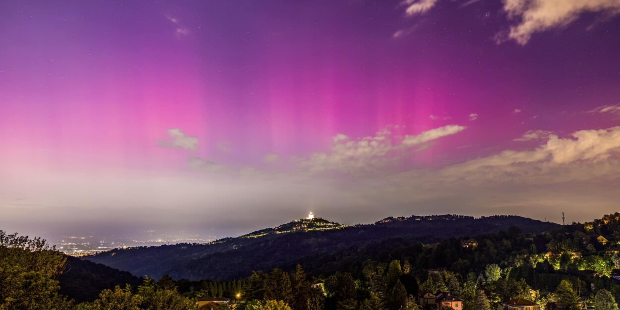 Aurore boreali in Italia, cosa sta succedendo?