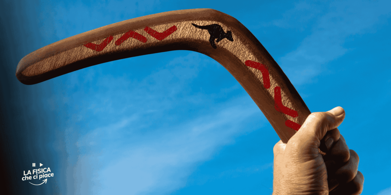 Boomerang: lo strumento aerodinamico che torna al punto di lancio