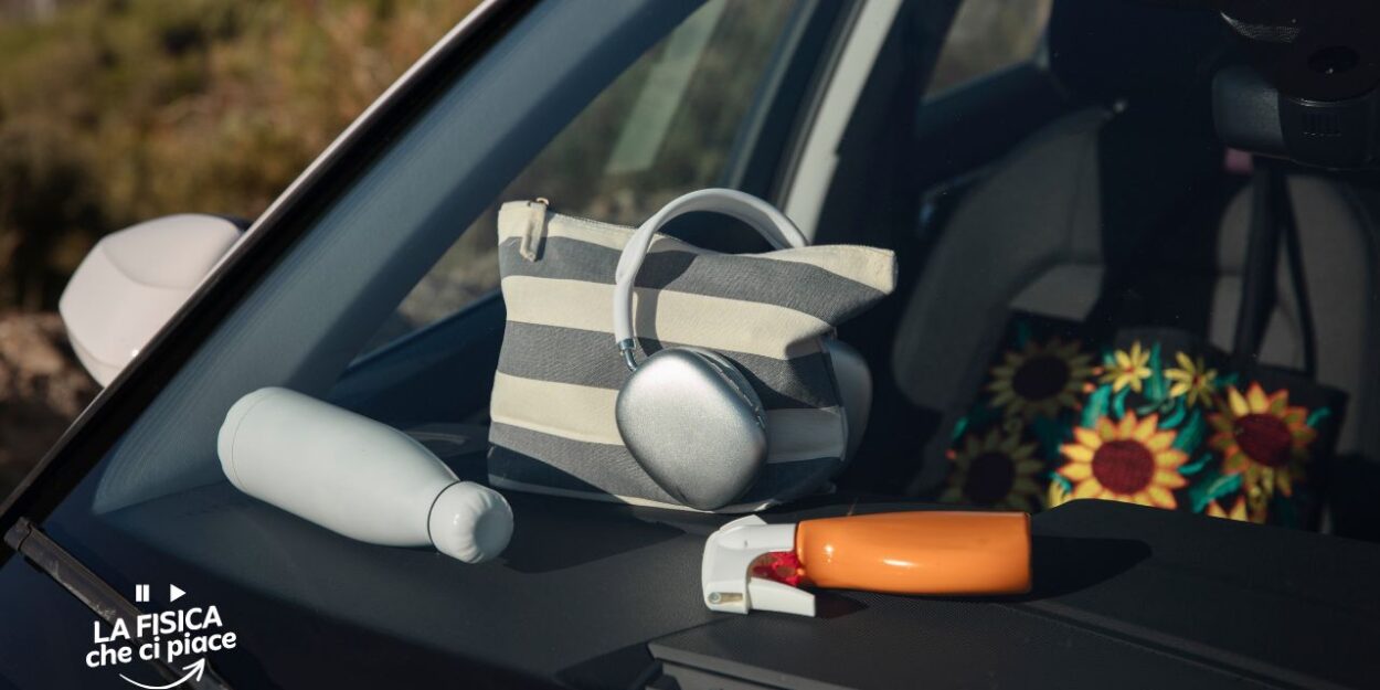 Non lasciare mai la bottiglietta d'acqua in auto: potresti mettere in pericolo la tua salute