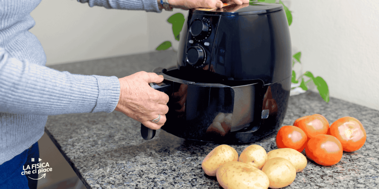 Carta forno in friggitrice ad aria: cosa dice la fisica