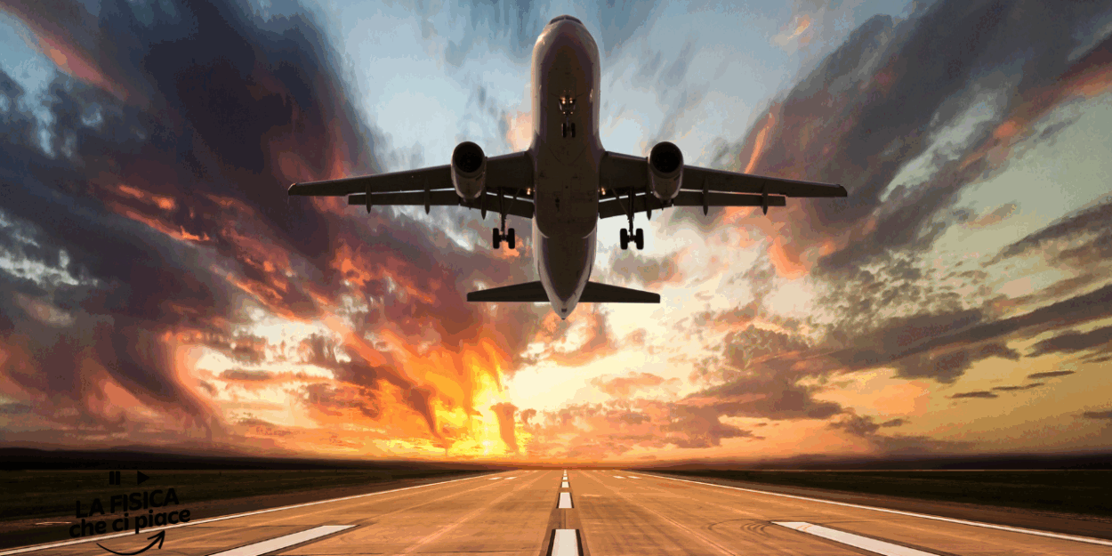 Al decollo senti sempre una forza che ti spinge verso il sedile, non è un problema tecnico ma è fisica: accade per questo motivo