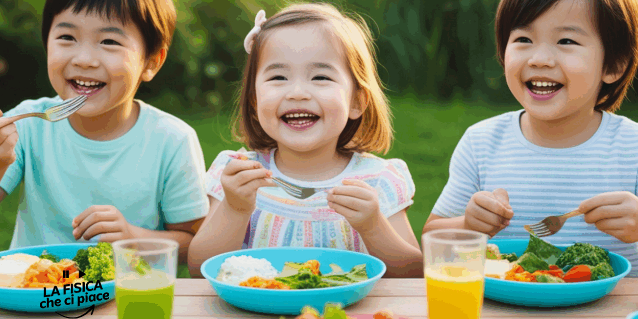 Se i tuoi bambini non vogliono mangiare è colpa del colore del piatto: sono queste le tonalità da usare